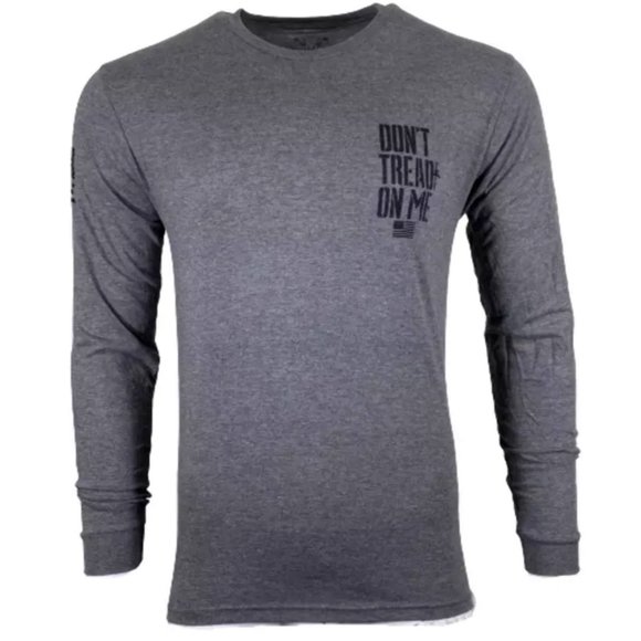 HOWITZER Clothing Men's T-Shirt L/S NEVER Tee - Picture 2 of 10